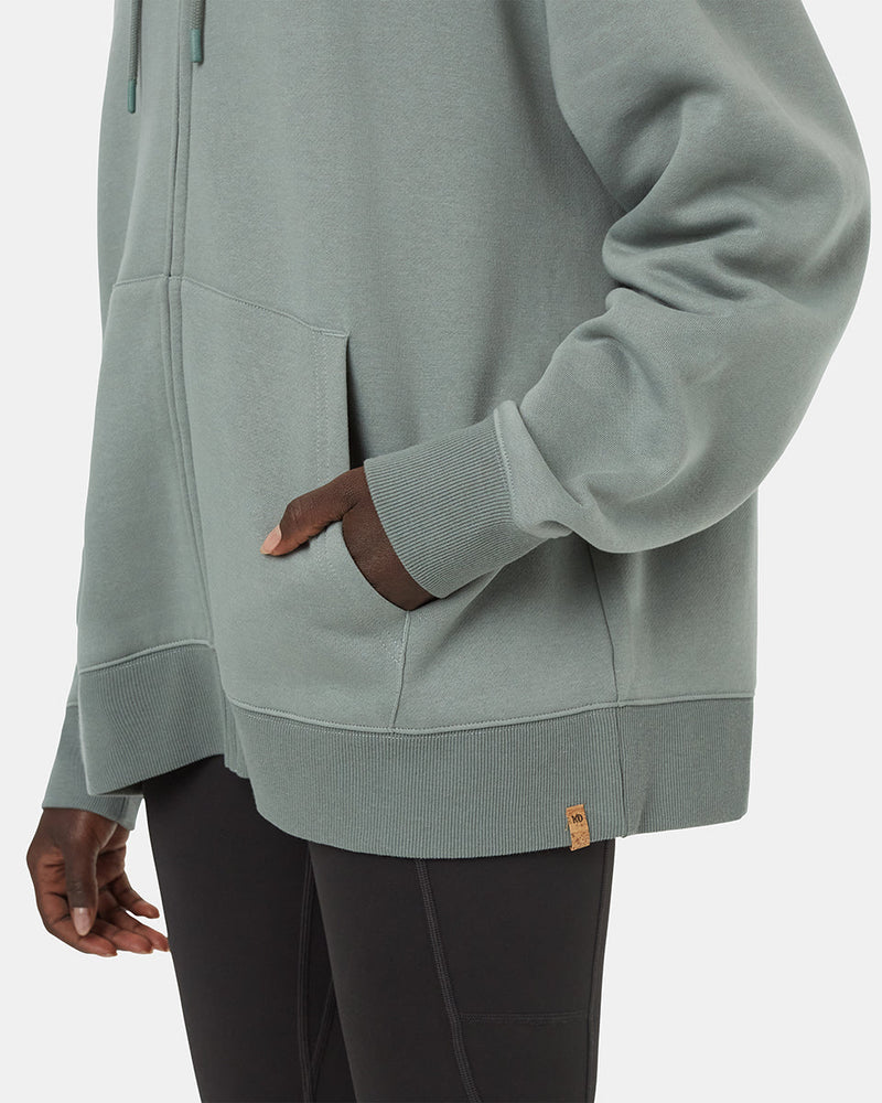 Green-Womens-Eco-Friendly-Hooded-Zip-up
