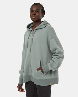 Green-Womens-Eco-Friendly-Hooded-Zip-up