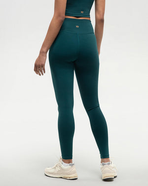 Green-Womens-High-Waisted-Leggings