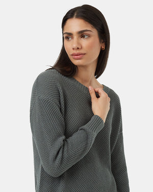 Green-Womens-Organic-Cotton-Knit-Sweater