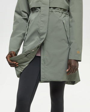Green-Womens-Recycled-Polyester-Rain-Jacket
