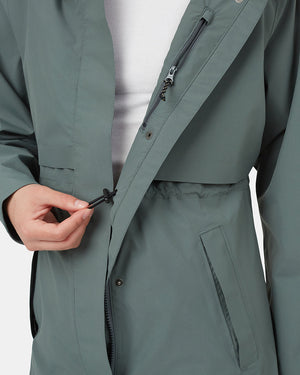 Green-Womens-Recycled-Polyester-Rain-Jacket