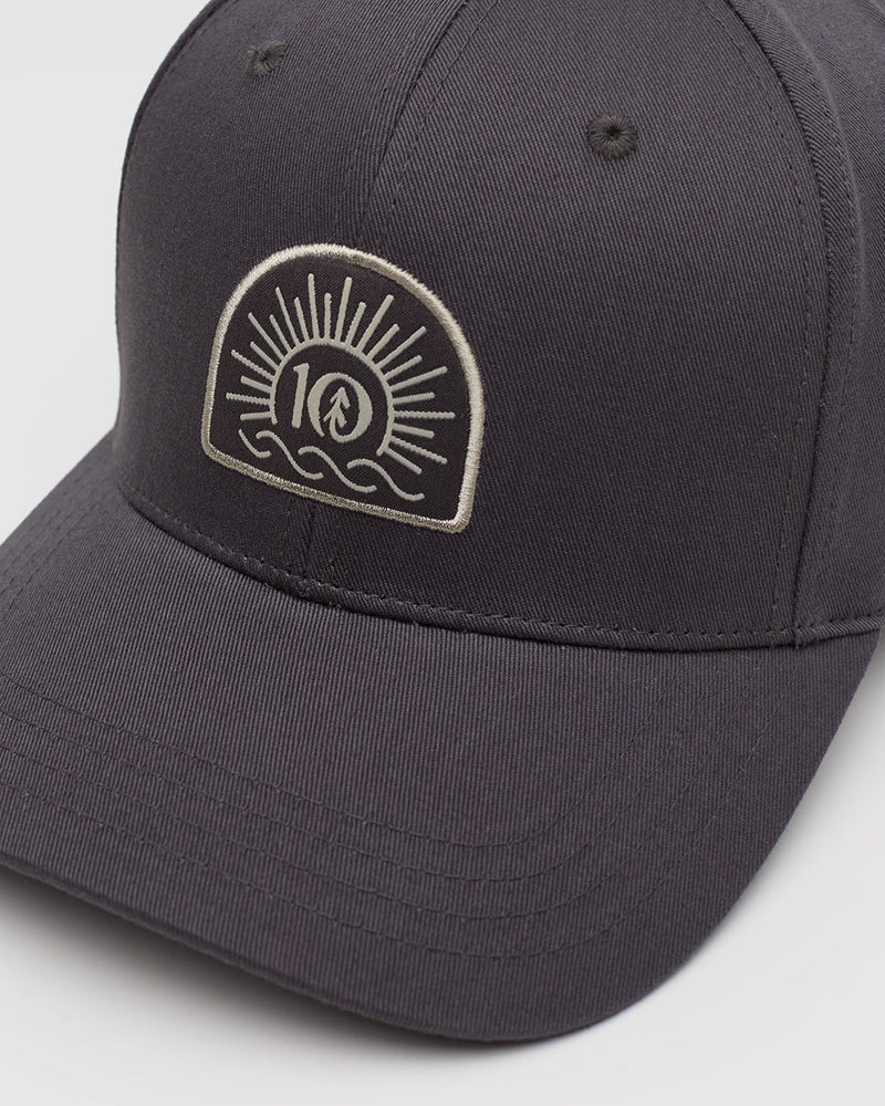 Grey-6-Panel-Medium-Profile-Baseball-Cap