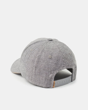 Grey-Adjustable-Cork-Baseball-Cap