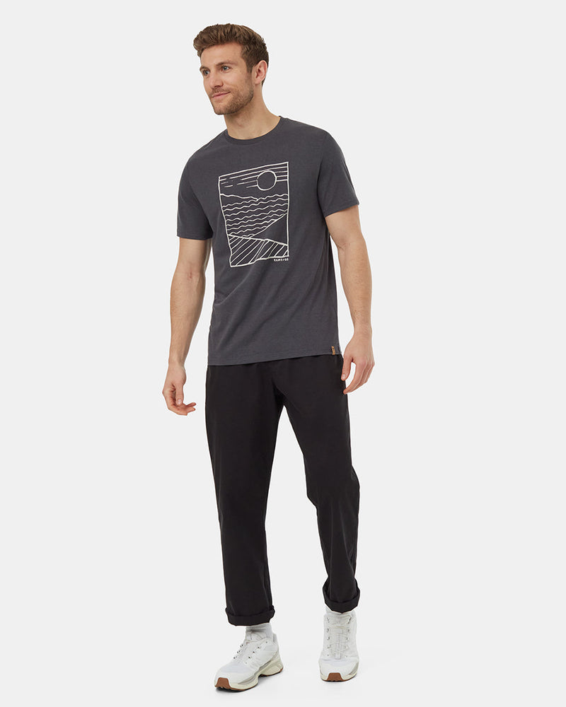 Grey-Crew-Neck-Graphic-Shortsleeve-T-Shirt