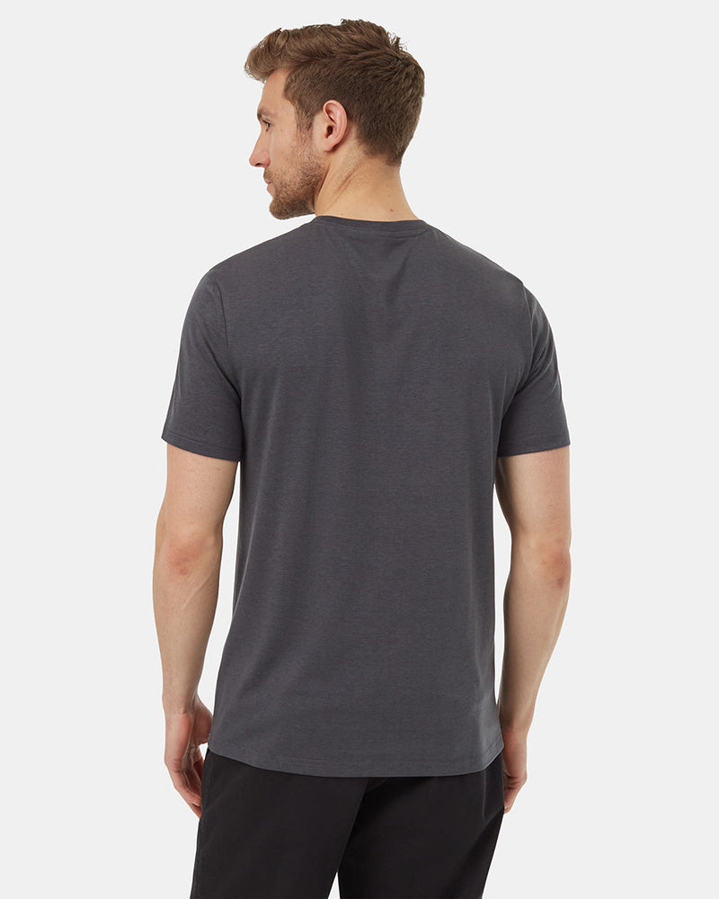 Grey-Crew-Neck-Graphic-Shortsleeve-T-Shirt