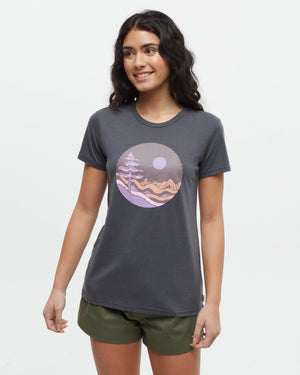 Grey-Crew-Neck-Graphic-Shortsleeve-T-Shirt
