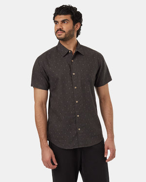 Grey-Hemp-Button-Up-Shortsleeve-Shirt