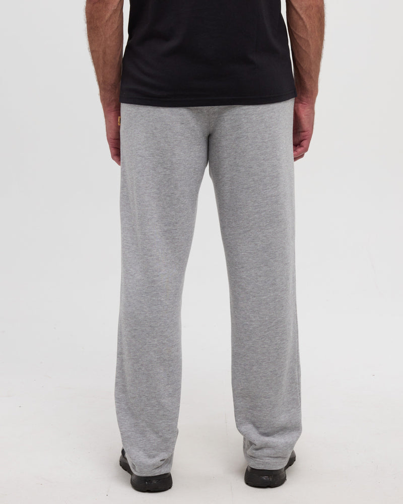 Grey-Men_s-Fleece-Straight-leg-Sweatpants