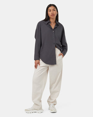 Grey-Organic-Cotton-Oversized-Collared-Shirt