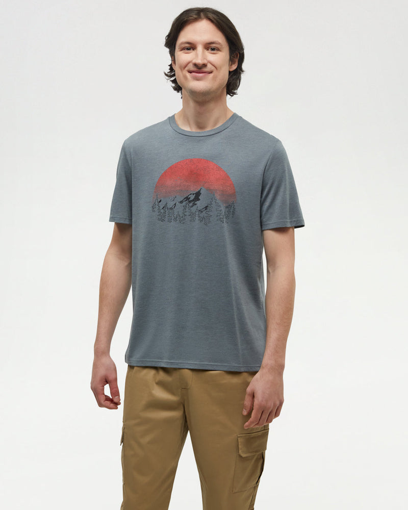 Grey-Regular-Fit-Crew-Neck-T-shirt