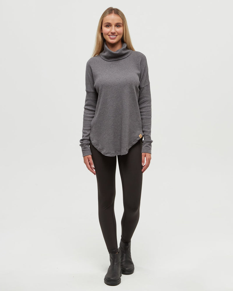 Grey-TreeWaffle-Turtleneck-Longsleeve