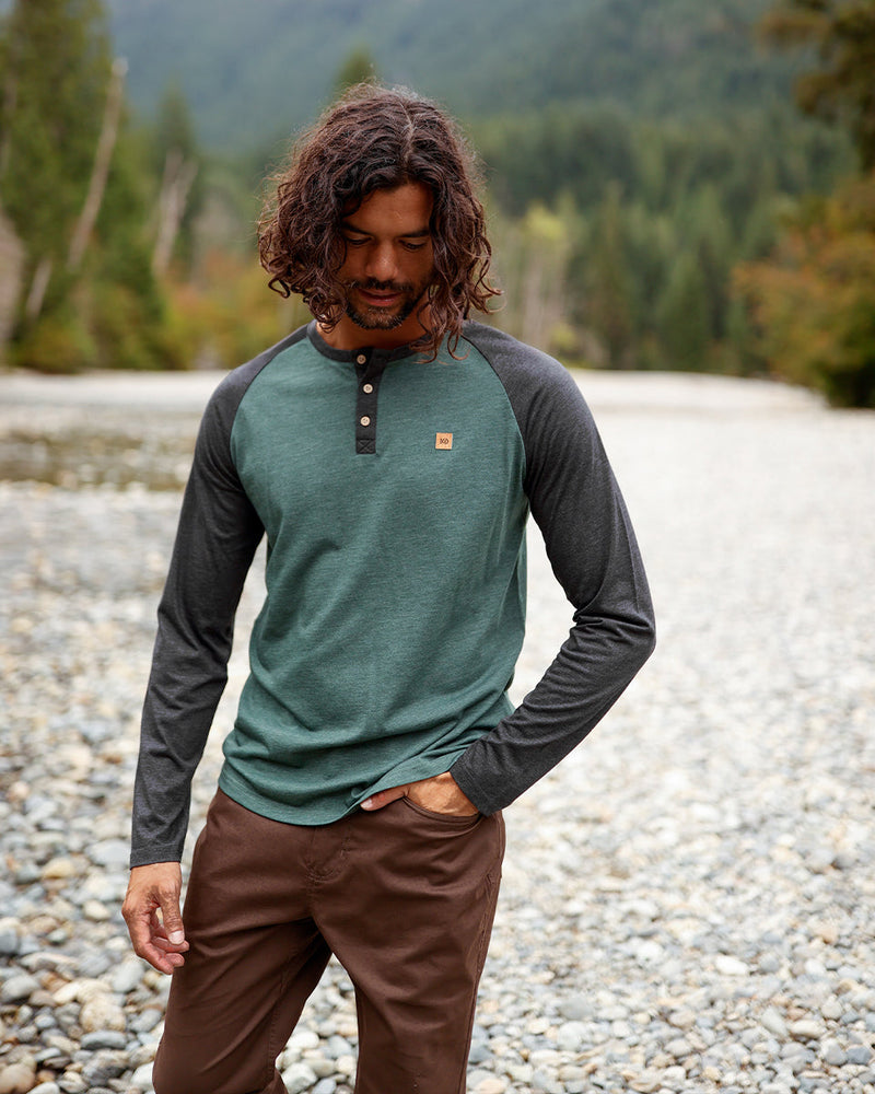 TreeBlend Baker Henley Longsleeve