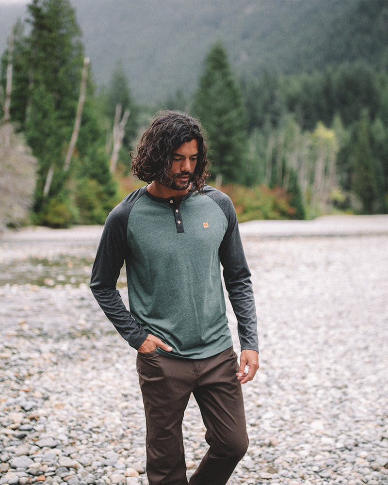 TreeBlend Baker Henley Longsleeve