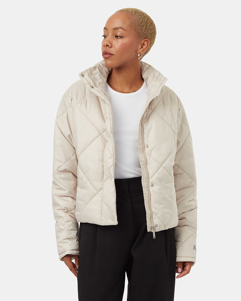 Oamteal-Water-Repellent-Quilted-Mock-Neck-Puffer-Jacket