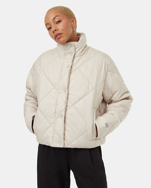 Oamteal-Water-Repellent-Quilted-Mock-Neck-Puffer-Jacket