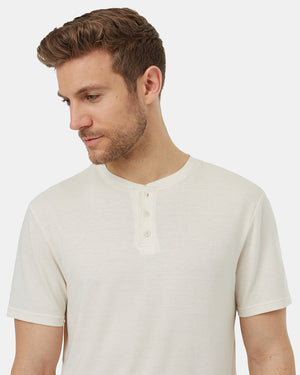 Oatmeal-Basic-Shortsleeve-Button-T-Shirt