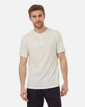 Oatmeal-Basic-Shortsleeve-Button-T-Shirt