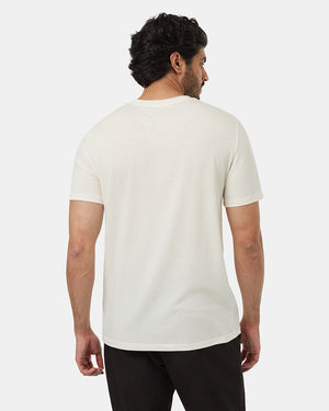 Oatmeal-Crew-Neck-Graphic-Shortsleeve-T-Shirt