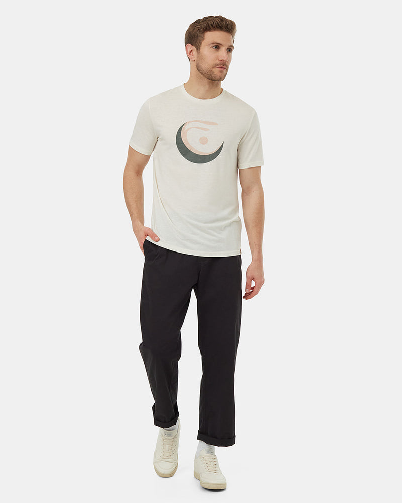 Oatmeal-Luke-Swinson-Crew-Neck-Graphic-Shortsleeve-T-Shirt