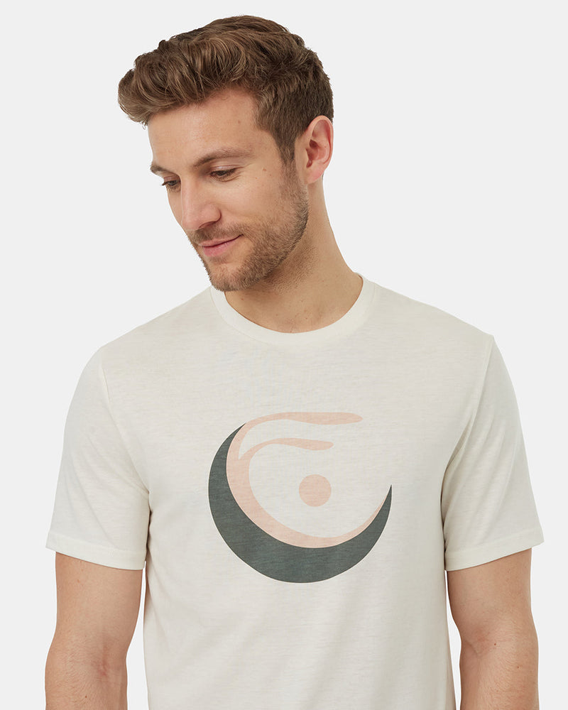 Oatmeal-Luke-Swinson-Crew-Neck-Graphic-Shortsleeve-T-Shirt