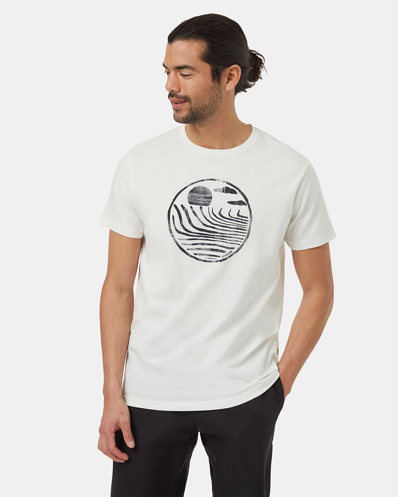 Oatmeal-Organic-Cotton-Crew-Neck-Graphic-Shortsleeve-T-Shirt
