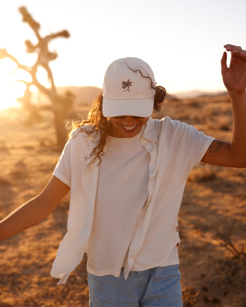 Oatmeal-Relaxed-Breathable-Button-Up-Shirt