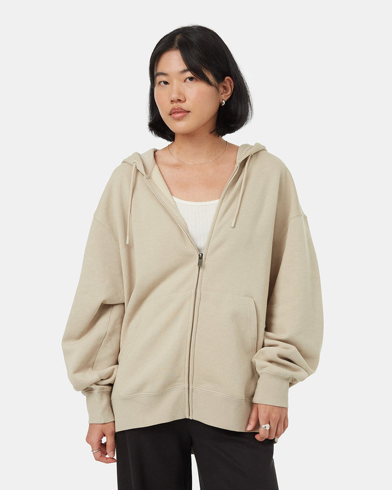 Oatmeal-Women_s-Eco-Friendly-Hooded-Zip-up