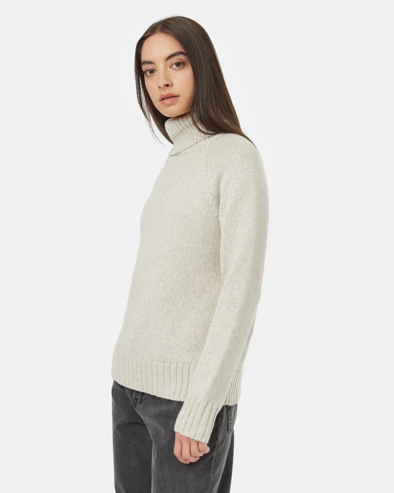 Oatmeal-Womens-Ribbed-Wool-Turtleneck
