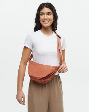 Orange-Sustainable-Water-Repellent-Crossbody-Bag