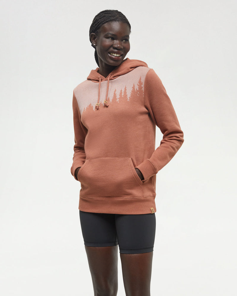 Orange-Womens-Graphic-Pullover-Hoodie