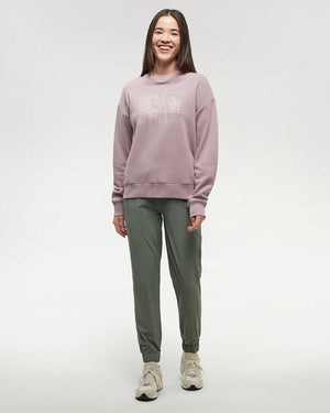 Pink-Crew-Neck-Graphic-Sweatershirt
