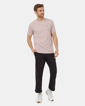 Pink-Recycled-Polyester-Crew-Neck-Tee