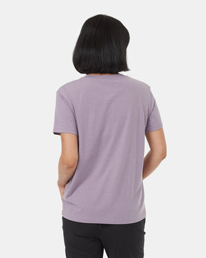 Purple-Crew-Neck-Graphic-Shortsleeve-T-Shirt