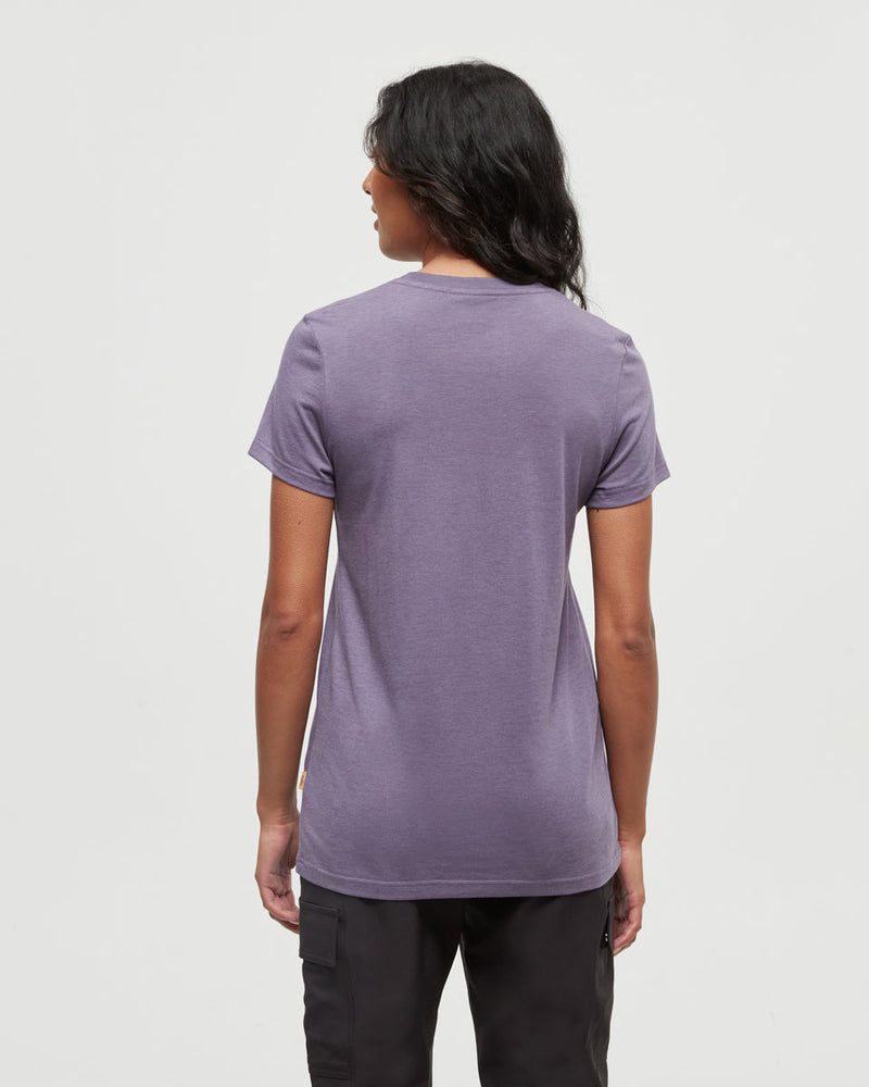 Purple-Screen-Printed-Graphic-T-Shirt