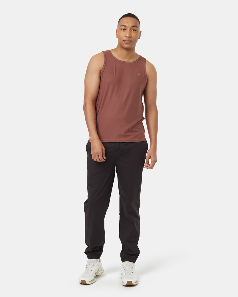 Red-Quick-dry-Scoop-Neck-Lightweight-Tank