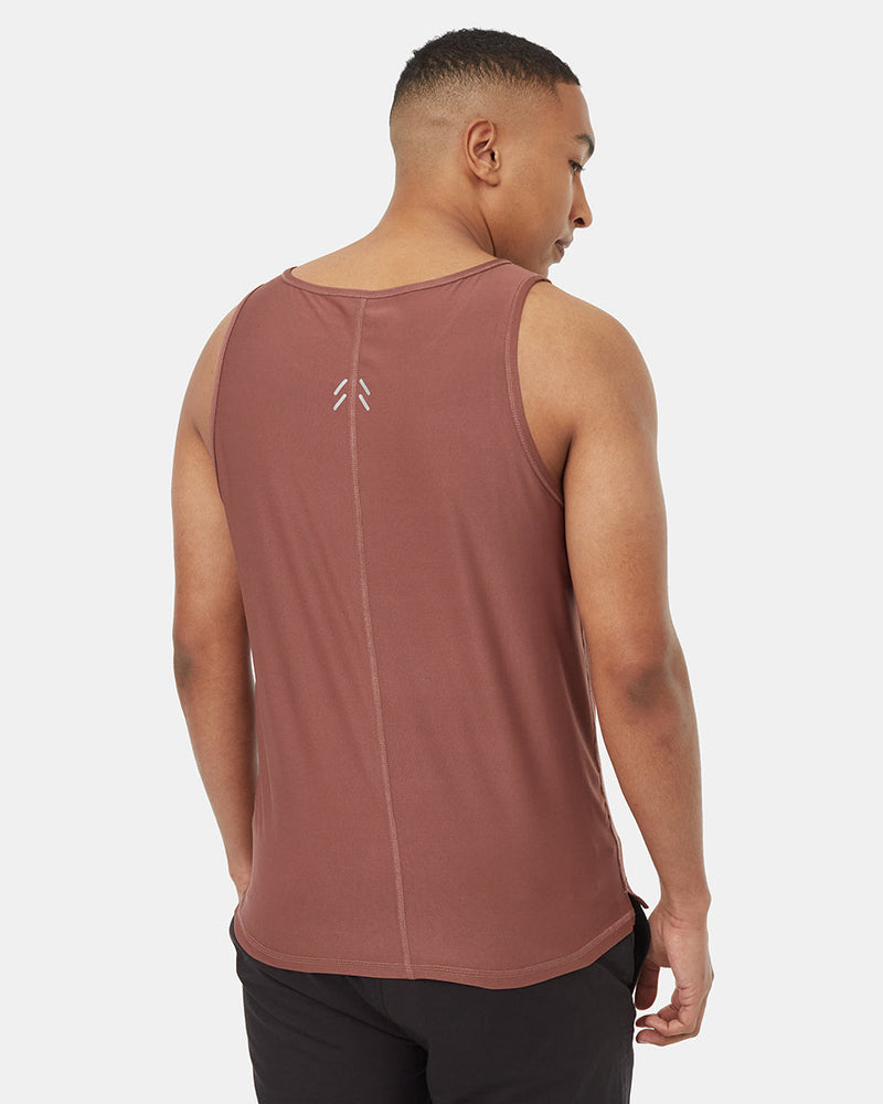 Red-Quick-dry-Scoop-Neck-Lightweight-Tank