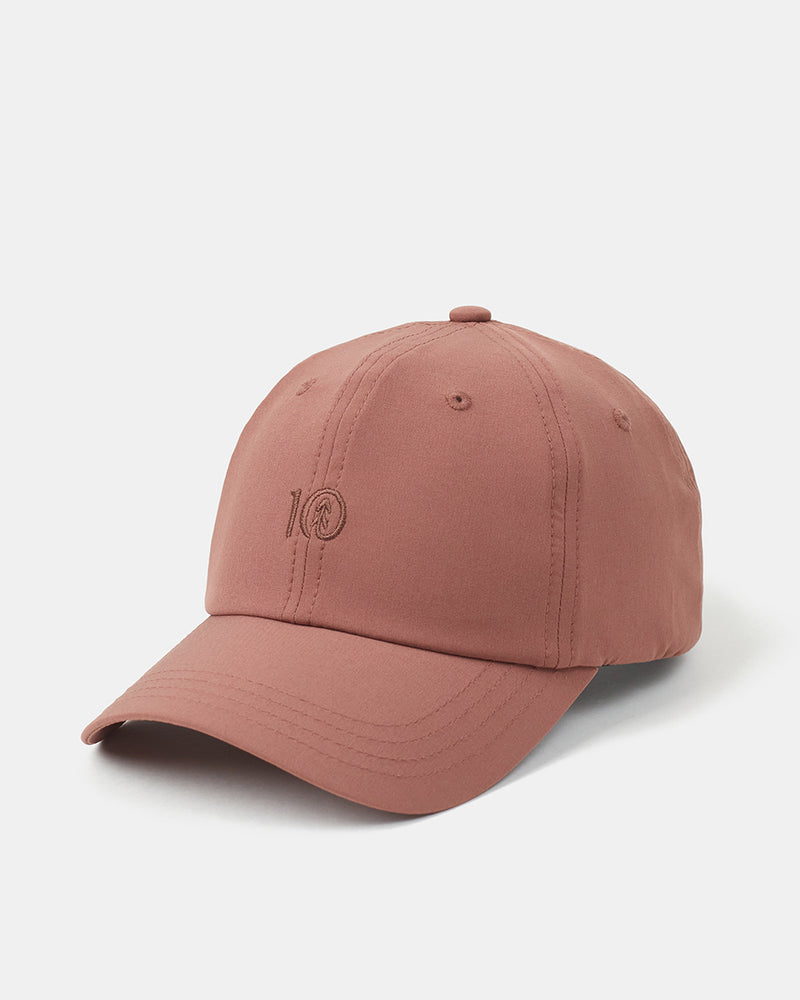 Red-Recycled-Adjustable-Baseball-Cap