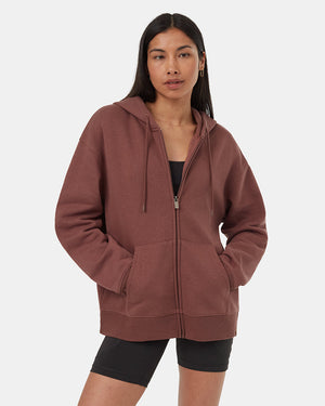 Red-Relaxed-Fit-Full-Zip-Hoodie