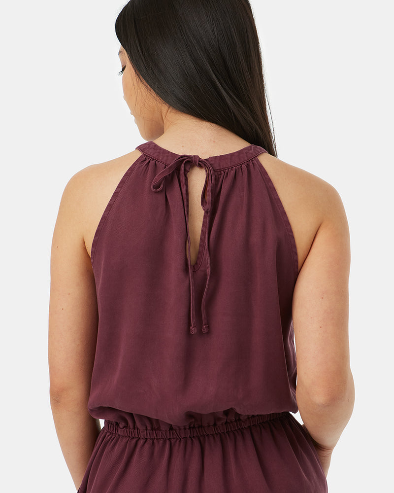 Red-Women_s-Halterneck-Summer-Dress
