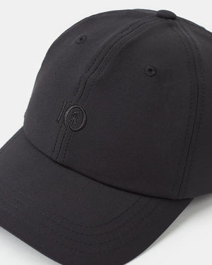 Black-Recycled-Adjustable-Baseball-Cap