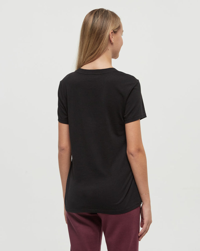 Black-TreeBlend-Classic-T-Shirt