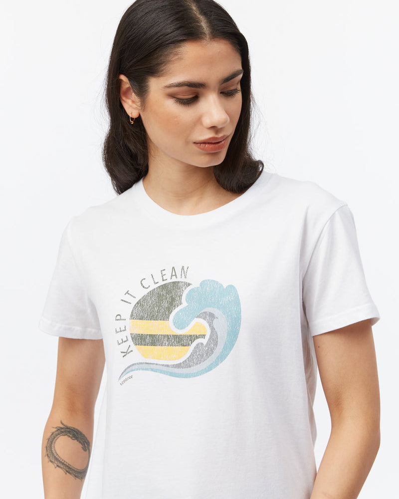 Simple Clean Tee Organic Cotton Keep It Clean | Recycled Materials