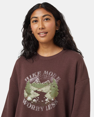 Hike More Oversized Crew