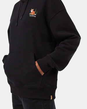 Black-Organic-Cotton-Embroidered-Graphic-Hoodie