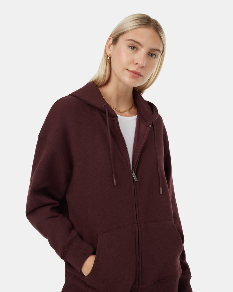 Burgundy-Organic-Cotton-Relaxed-Fit-Full-Zip-Hoodie