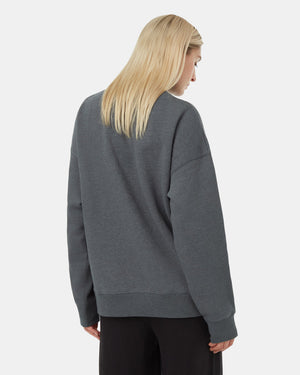 Green-Organic-Cotton-Mock-Neck-Oversized-Fit-Sweatshirt