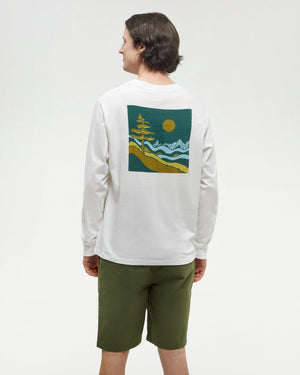 White-Crew-Neck-Graphic-Longsleeve-Top