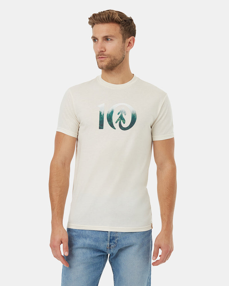 White-Crew-Neck-Short-Sleeve-Graphic-T-Shirt