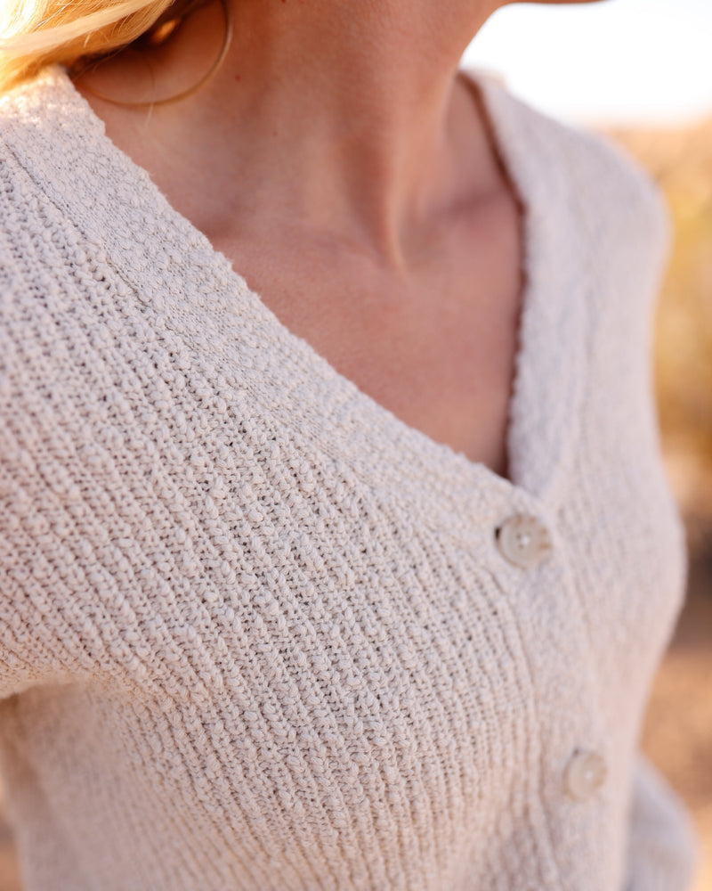 White-Highline-Boucle-Cardigan
